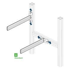 Nachrüstsatz Clipschienensystem SiCap 