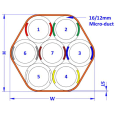 MRV-DB-7x(16/2)-OR-DIN 