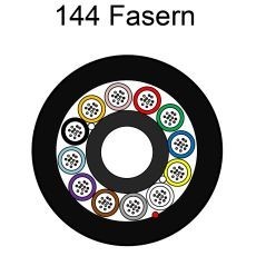 Minikabel A-DQ4Y 12x12 E9/125 G657.A1 