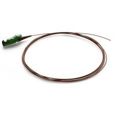 Pigtail-Ader-SM-E2000/APC-002.5-G657A1-BR 