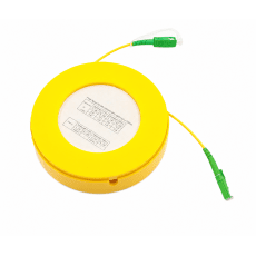 NETCOM-LWL-Vorlauffaser SC/APC - E2000/APC 