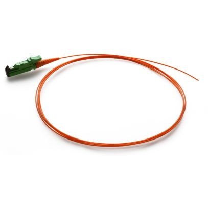 Pigtail-Ader-SM-E2000/APC-0.1dB-002.5-OR
