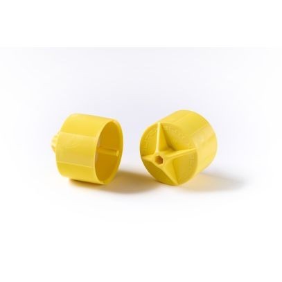 ABDICHTKAPPE-TEMPORAER-52-10-GELB