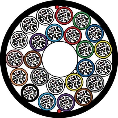 Minikabel A-DQ2Y 24x24 E9/125 G657.A1