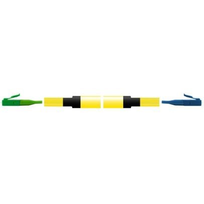 Breakoutkabel-SM24-LC/APC-LC/UPC-028-RM