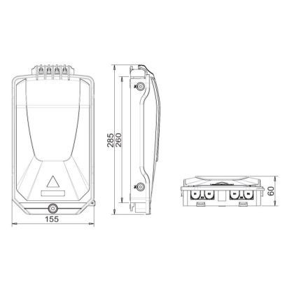 BUDI-2S-A-T06-06LC/APC
